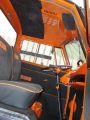 VW Transporter A1 nowa tapicerka wnętrza - skóra i Alcantra - demo car dla Neo Tools